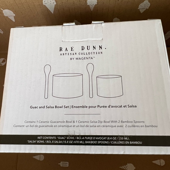 Rae Dunn Salsa & Guac Set - New in box. Never used. - Picture 6 of 7